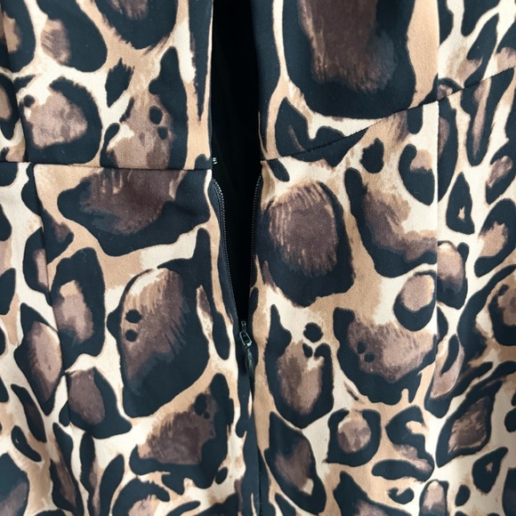 Aritzia Babaton Samson Leopard Print Shift Dress - Picture 7 of 13